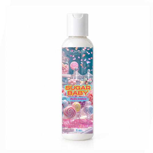 Sugar Baby inspired By Vanilla Candy Rock Sugar Lotion