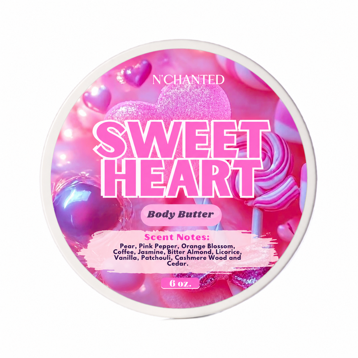 Sweet Heart inspired By Black Opium Body Butter
