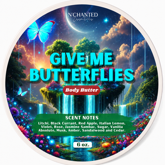 Give Me Butterflies inspired By Eden Sparkling Lychee Body Butter