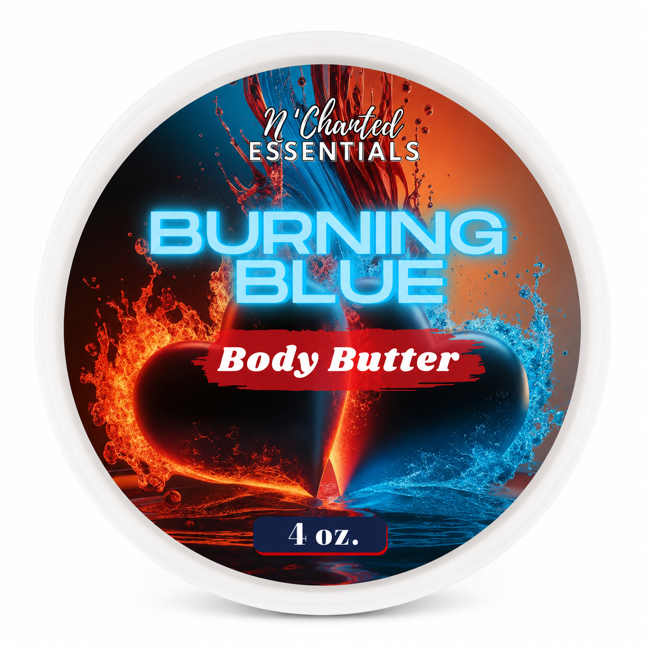 Burning Blue inspired by Baciami