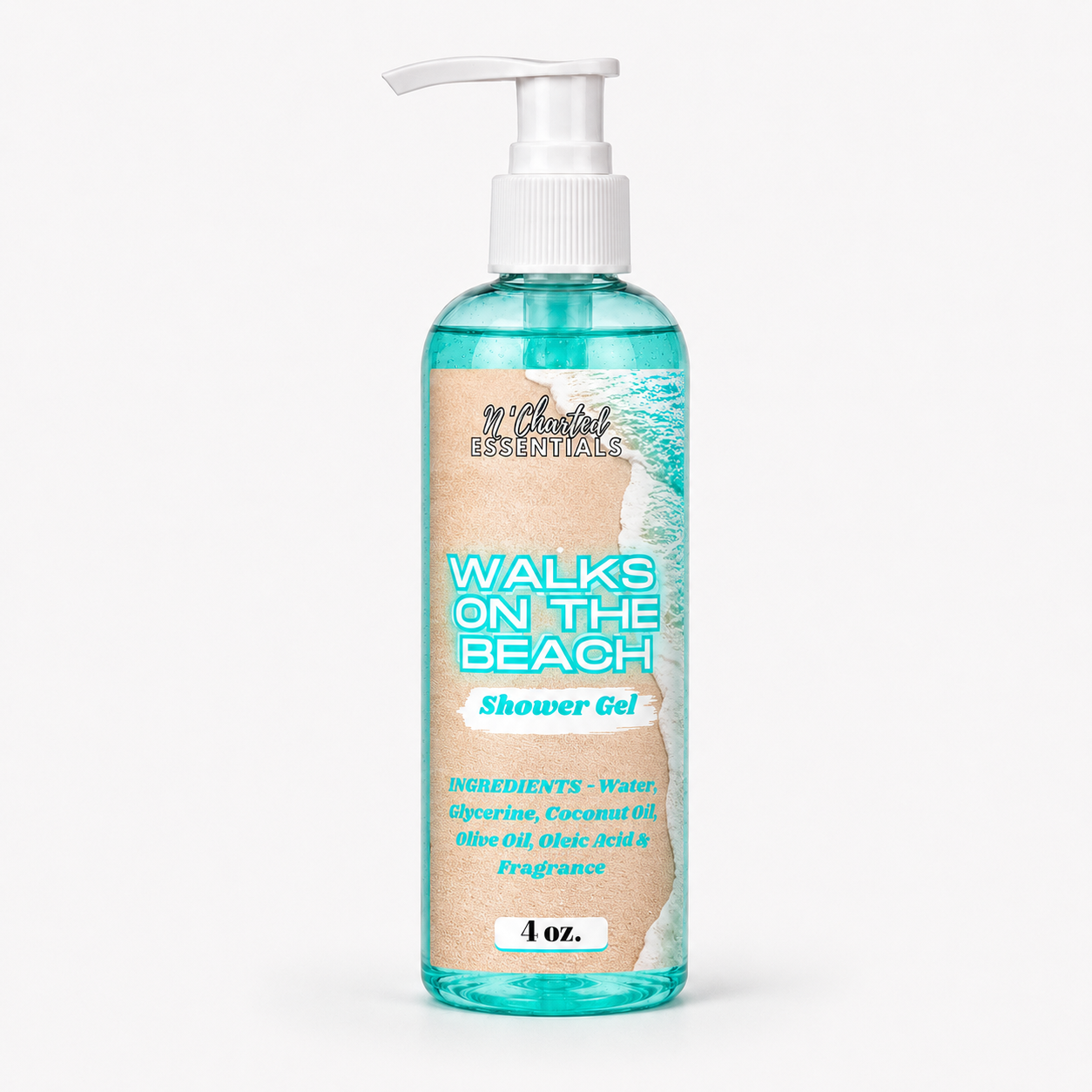 Walks On The Beach inspired by Ocean Di Goia